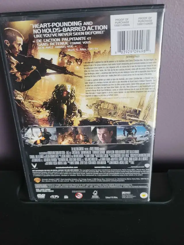 Terminator Salvation DVD in CDs, DVDs & Blu-ray in Ottawa - Image 3
