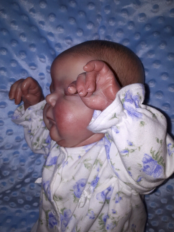 Baby Doll Reborn ESMAE by Cassie Brace,Lifelike Realistic in Arts & Collectibles in Truro