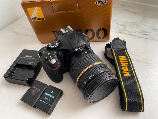 Nikon D5200 with Tamron 17-50 2.8 Lens in Cameras & Camcorders in Ottawa