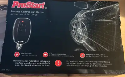 Automatic car starter never been used