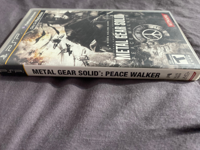 PSP Metal Gear Solid Peace Walker Complete Game in Sony PSP & Vita in Mississauga / Peel Region - Image 3