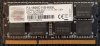 GSkill 8GB DDR3L 1600MHz SO-DIMM RAM (1x8GB)