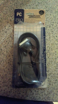 Parallel Printer Cable *Brand NEW* - 2 available