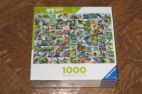 Puzzle Ravensburger NEUF 1000 pièces - Mosaïque d'oiseaux