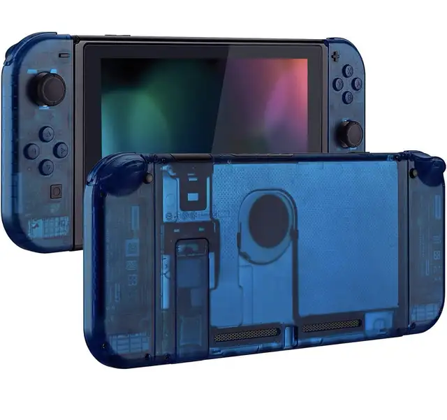 Replacement Blue Transparent shell for Nintendo Switch in Nintendo Switch in Oakville / Halton Region - Image 2