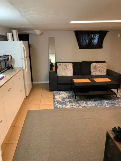 Annex 1 bedroom basement apartment for rent.  Steps to Bloor, Ba