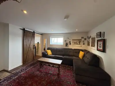 Lease Takeover – Unfurnished 1 Bedroom Basement Apartment Bright, well-maintained one-bedroom baseme...