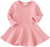 NEW 9 12 18 Months Dresses CSBKS Toddler Baby Girls Long Sleeve
