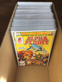 Alpha Flight Comic Book Collection #1-82 (1983-1990)NM
