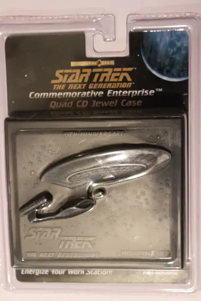 1997 Star Trek CD Holder / Case Factory Sealed _VIEW OTHER ADS_, View more