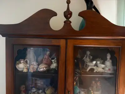 Antique Secretary Desk, View more