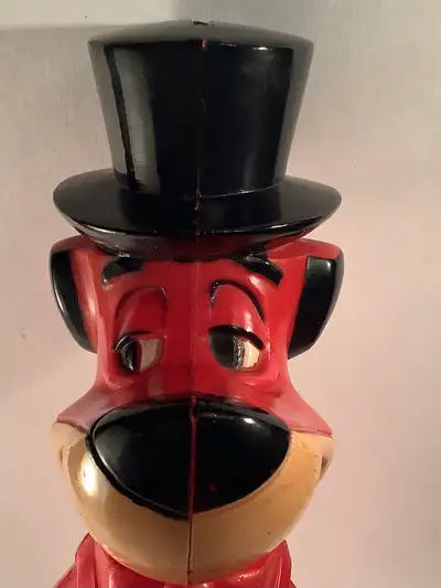 Huckleberry Hound 1960’s Plastic Bank , View more