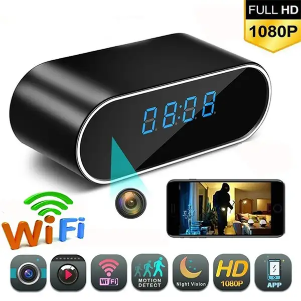 Alarm Clock with Hidden Camera (Sale Price $50.) in General Electronics in Oshawa / Durham Region - Image 3