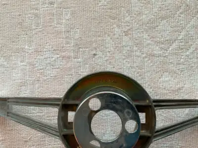Used 1962 chev belair delux horn ring ,some small pitting no crackes .asking $60.00 plus shipping lo...