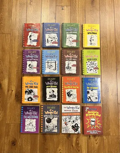 Diary of A Wimpy Kid Books set , View more