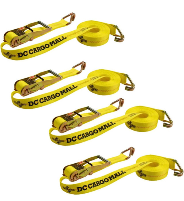 4-Pack Ratchet Tie-Down Straps - Cargo Tie Downs  in Other in London