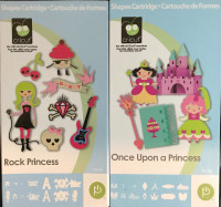 Cricut princess cartridges (Rock Princess, Once Upon a Princess)