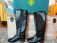 Tory Burch size 7 leather boots