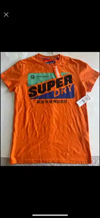 NEW Mens Med Superdry Shirt Vintage Tshirt 