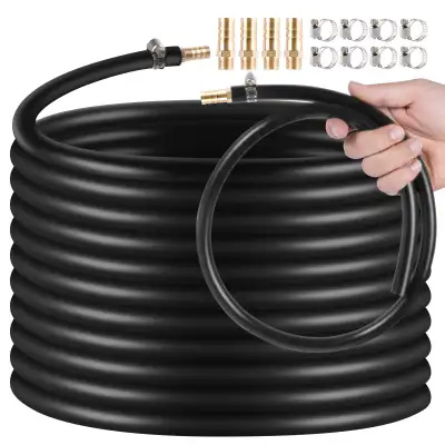 3/8 Inch Self Sinking Aeration Hose - 100’ Pond Aerator Hose Kit, View more