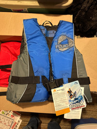 2 brand new life jackets 