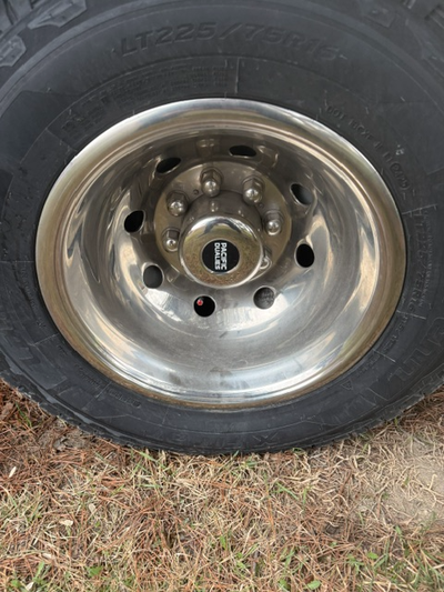 Used one dual rear and two dual front. Bought a new set of four, no longer need these. $150 Portage...