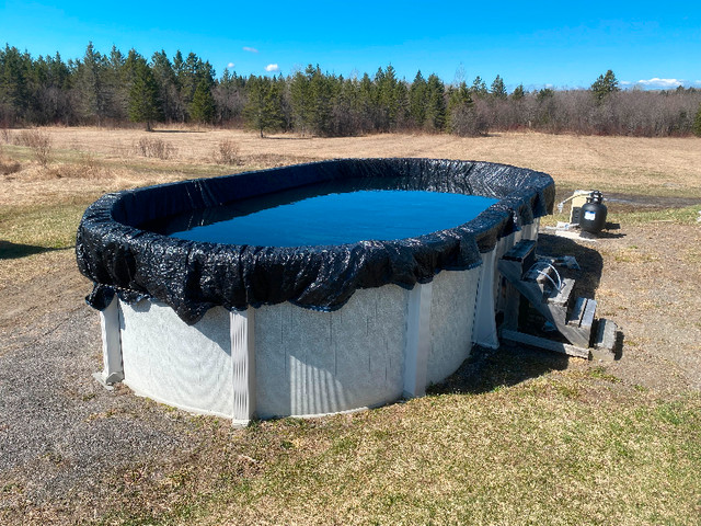 23 foot above ground pool!!! in Hot Tubs & Pools in Sudbury