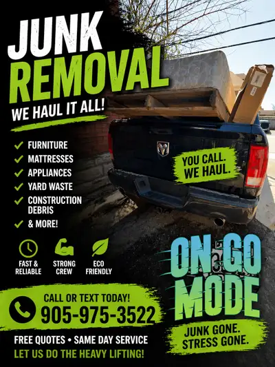 Fast, reliable junk removal with FREE quotes and same-day service available. We handle everything fr...