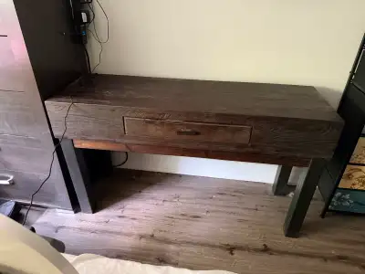 Rustic Side Table, View more
