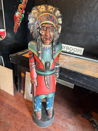 Cigar store indian