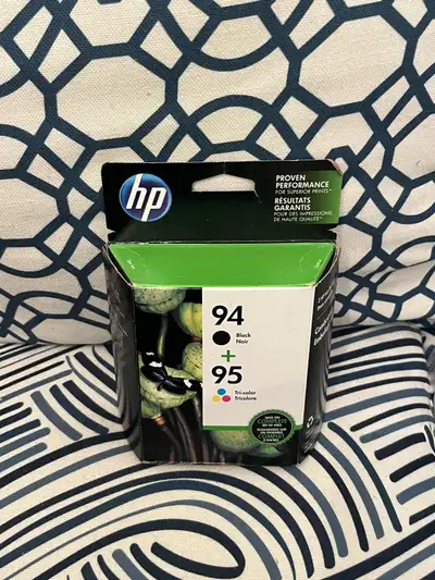 Sealed Expired HP 94 Black and 95 Tricolour Printer Ink, View more