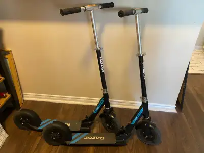 Selling Razor A5 Lux Adjustable/Foldable Aluminum Kick Scooter. Suited for anyone over 5 feet in hei...