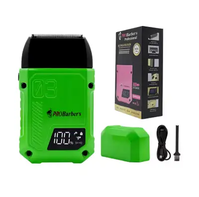 PROBarber’s Professional 3-Knife Reciprocating Shaver, View more