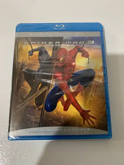 Sealed, Brand New Offering the Spider-Man 3 Blu Ray, a high-definition cinematic experience with stu...