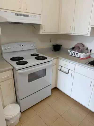 Beau logement, une place de stationnement, chauffage et électricité inclut, frigo et four inclut, à...