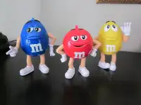 M & M's empty candy containers