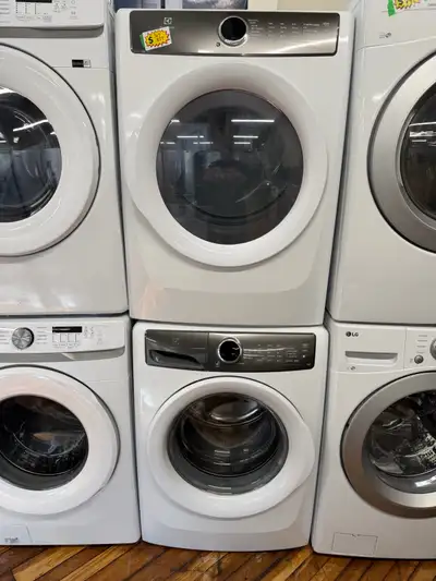  Electrolux white washer dryer set, View more
