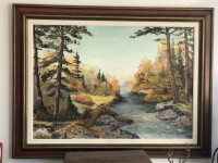 Landscape original oil painting