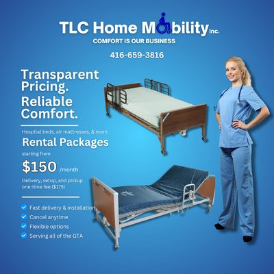 Hospital Bed Rental, from $150/month, View more