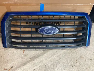 2017 F-150 OEM Grill F-150 Sport Crew cab Light blue Good condition. no cracks or dents just bug spl...
