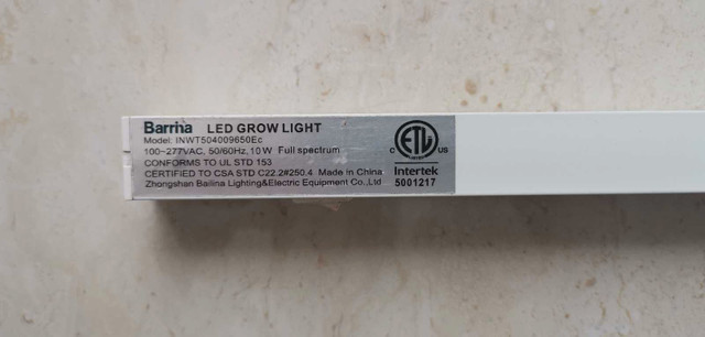 Barrina LED GROW LIGHT in General Electronics in City of Toronto - Image 3