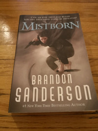 The  Mistborn series Brandon Sanderson Paperbacks