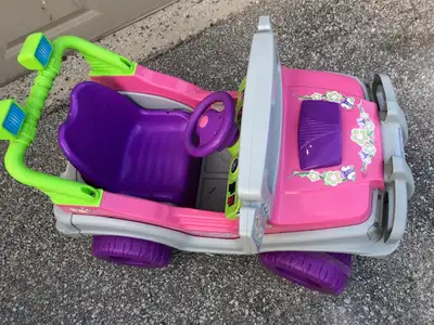 Kids toy vehicle $145, Dream Dazzler Princess Ride-on car 4x4,, View more