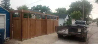 fence posts/ garages/concrete/landscaping , View more