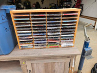 Assorted CDs and Holders