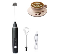 USB Rechargeable Milk Frother Handheld Multi-functional Electric