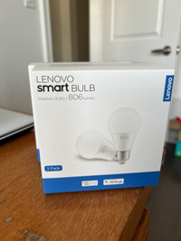 Brand new Lenovo WIFI Smart Bulbs X2 dimmable voice controllable