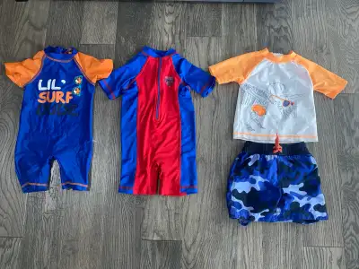 Toddler boys swim wear lot 18-24 months , View more