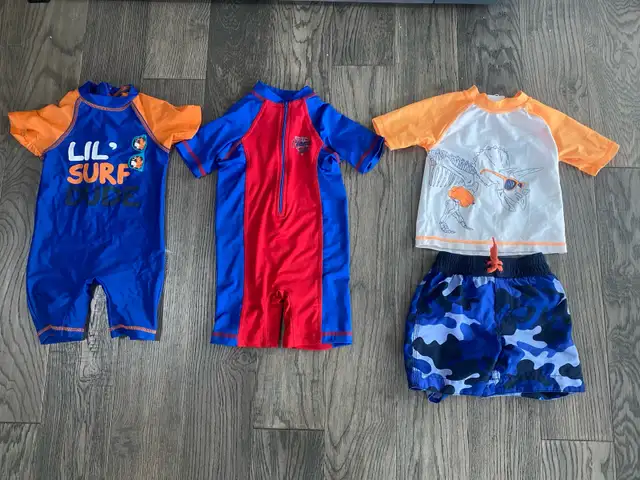 Toddler boys swim wear lot 18-24 months  in Clothing - 18-24 Months in Calgary - Image 2
