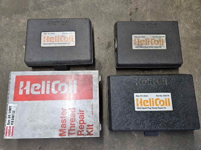 Heli Coil Kits 10mm 18mm 3/4NPT 3/4-16 in Hand Tools in Hamilton